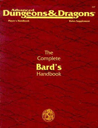 The Bard’s Handbook 